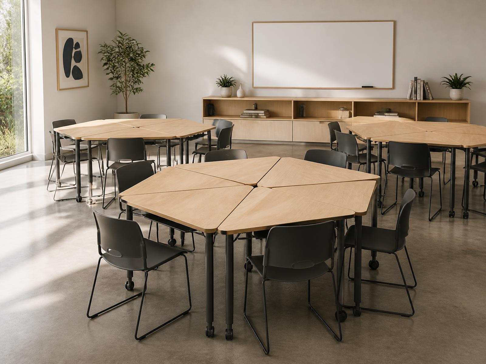 A table cluster